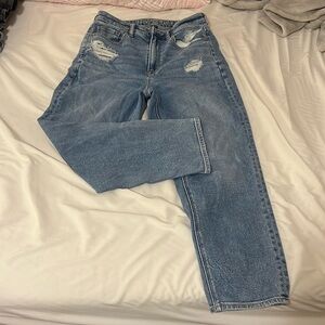 AE mom jeans